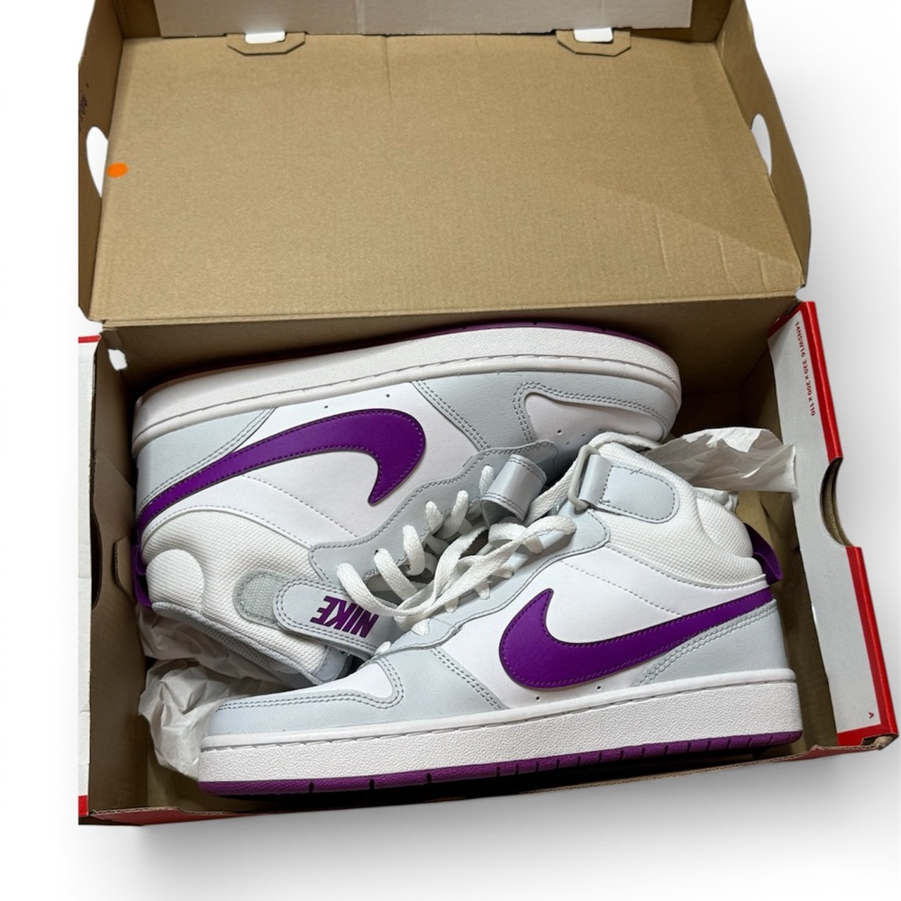 Nike Kids Sneakers White and Purple